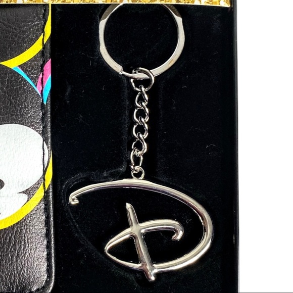 NIB Disney Mickey Mouse Bifold Wallet & Keychain Gift Set - Picture 3 of 10